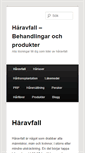 Mobile Screenshot of haravfall.se